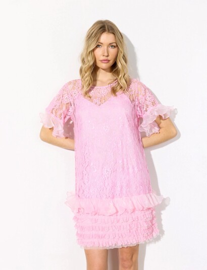 Hunkøn Rosanne Dress Pink L Hunkøn Rosanne Dress Pink L