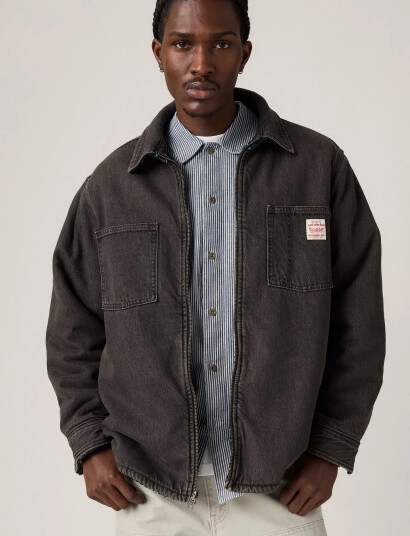 Levi"s® Fww Reversible Shacket Late Ni - Grey - XL