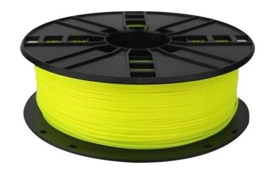 Gembird - fluorescent yellow - PLA filament Gembird - fluorescent yellow - PLA filament