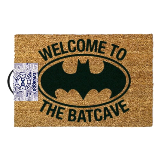 Out of the Blue Dørmatte Batman Welcome To the Batcave