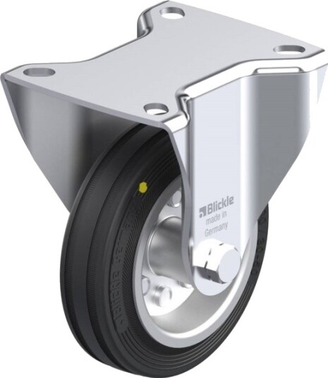 Blickle 604793 B-Ve 100R-El Fast Hjul Hjuldiameter: 100 Mm Bæreevne (Maks.): 70 Kg 1 Stk