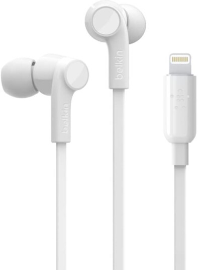 Belkin Earphones Lightning With Mic In-ear Ørepropper Lightning Stereo Belkin Earphones Lightning With Mic In-ear Ørepropper Lightning Stereo