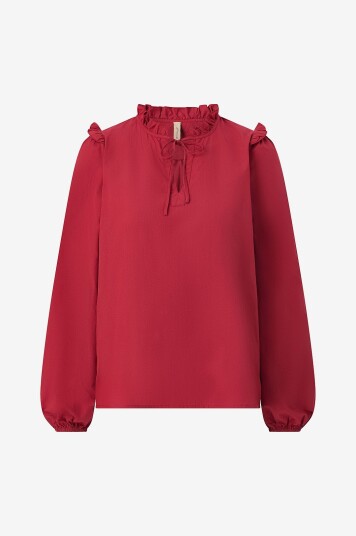 Soyaconcept Bluse Sc netti 108 Rød Soyaconcept Bluse Sc netti 108 Rød
