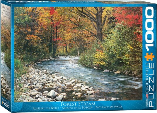 Eurographics Puslespill - 1000 brikker - Forest Stream