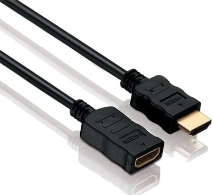 Tecline 1M Hdmi 1 M Hdmi Type A Standard Hdmi Type A Standard Svart