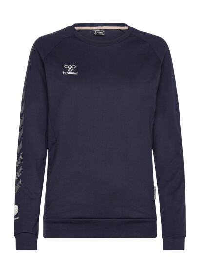 Hummel Hmlmove Grid Cotton Sweatshirt Woma - Navy - XS