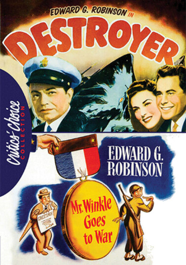Edward G. Robinson War Drama Double Feature DVD