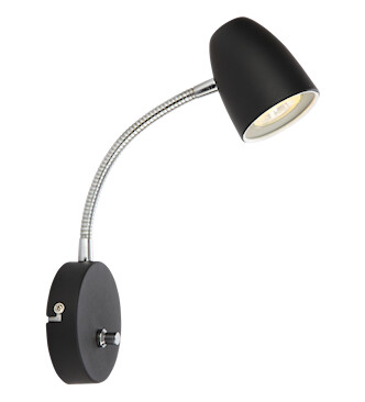 Aneta Lighting Sandnes Vegglampe IP20 Svart 1553891-03-0 1553891-02-0