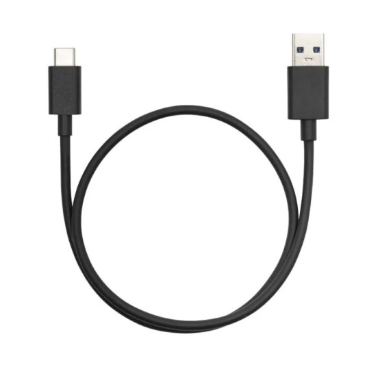 Linocell USB 3.1 A til C Kabel 0,5 m Svart