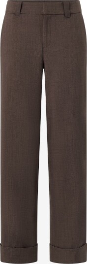 Gina Tricot   Bukser Mid Waist Wide   Brun