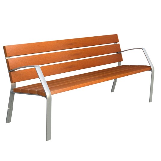 Parkbenk Citymax Elegance Alumin 180x65x79cm