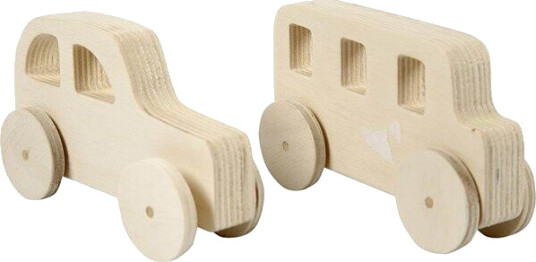Creativ Company Wooden Cars 2pcs. Creativ Company Wooden Cars 2pcs.