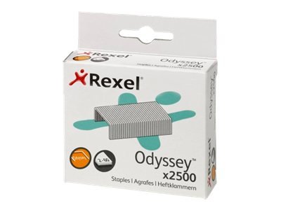 Rexel Odyssey Stifter Stål Sølv Pakke Av 2500 For Odyssey Rexel Odyssey Stifter Stål Sølv Pakke Av 2500 For Odyssey