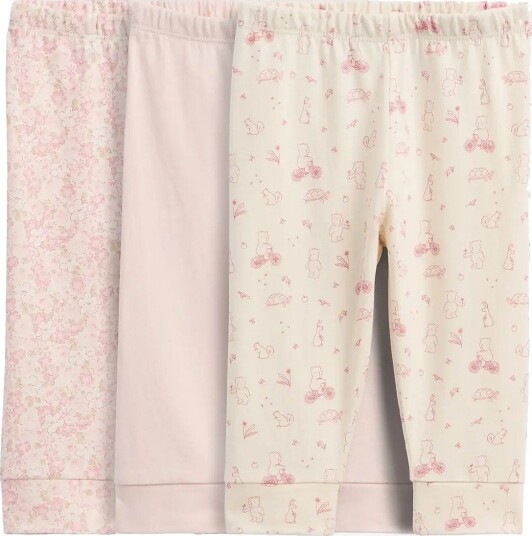 GAP Baby First Favorites Organic Cotton Pull On Pants (3 Pack) PRIMITIVE 56/62