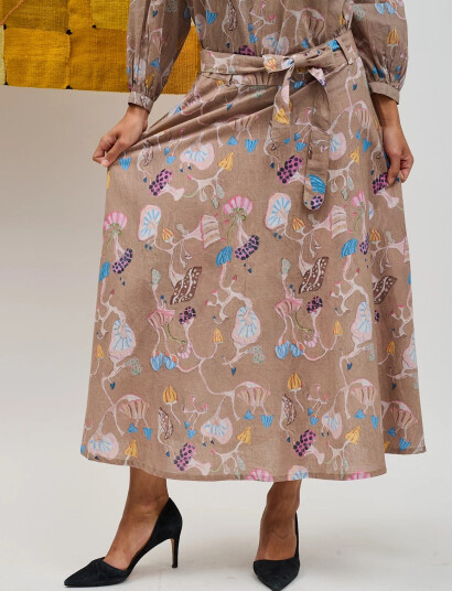 Helmstedt Eva Skirt Brown S