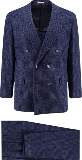 Brunello Cucinelli, Herre, Dress, Blå, M,
