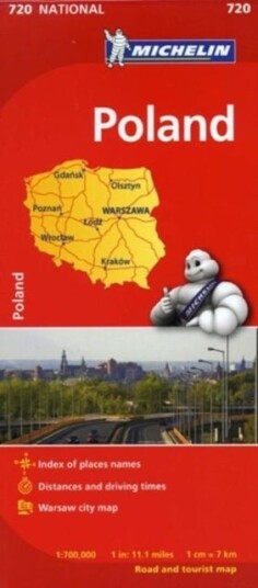 Poland - Michelin National Map 720 Poland - Michelin National Map 720