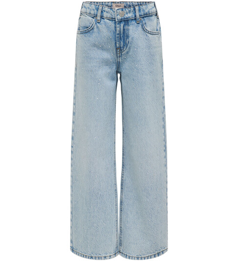 Kids Only Jeans KogCobain Light Blue Denim m. Rhinestone 8 år 128 Jeans Blå Kids Only Jeans KogCobain Light Blue Denim m. Rhinestone 8 år 128 Jeans Blå