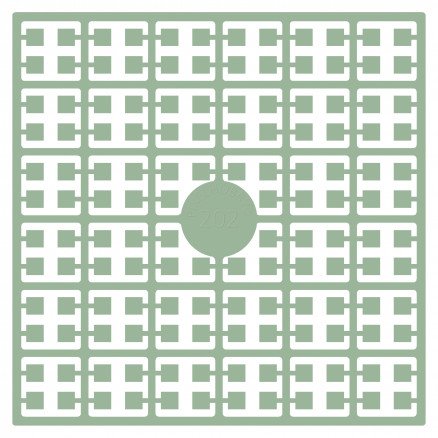 Pixelhobby Midi perler 202 Lys bregne 2x2mm 140 piksler