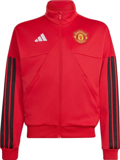 adidas Performance Cardigan - Manchester United - Mufc Ed - adidas Performance - 12 år (152) - Cardigan Rød Svart