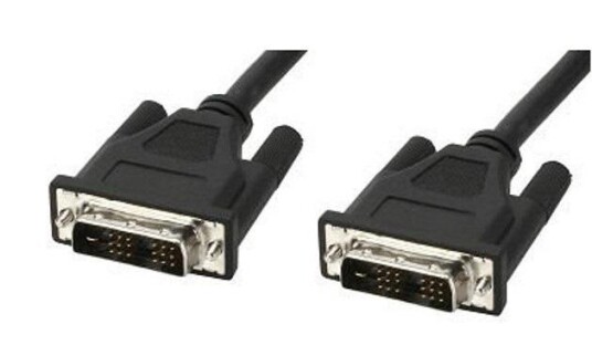 TECHLY DVI-D Single-Link Kabel St/St schwarz 5m TECHLY DVI-D Single-Link Kabel St/St schwarz 5m