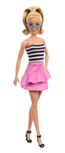 Barbie Fashionista Doll B&Amp W Classic Dress Barbie Fashionista Doll B&Amp W Classic Dress