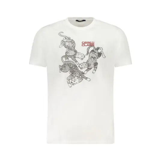 Cavalli Class Herre Topper Hvit L,