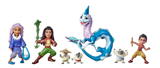 Disney Raya og den siste dragen Kumandra sett
