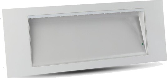 V Tac 3,8W Samsung LED nødlysarmatur   6000K IP20 22m leseavstand inkl. batteri   Kulør : Kald