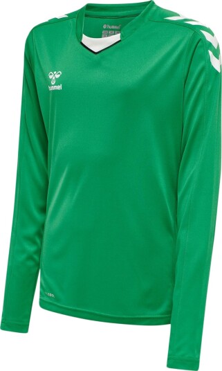 hummel Core XK Poly Langermet Trenings T skjorte Barn Grønn 152