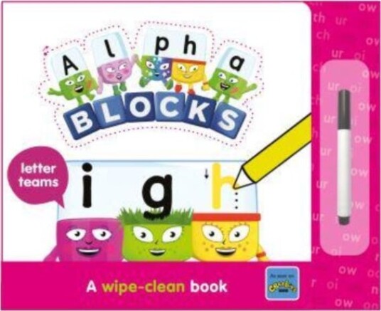 Alphablocks Letter Teams: A Wipe-Clean Book Av Sweet Cherry Publishing