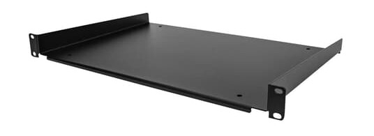 Startech 19" 1u Server Rack Shelf 305mm Deep Black 19" Startech 19" 1u Server Rack Shelf 305mm Deep Black 19"