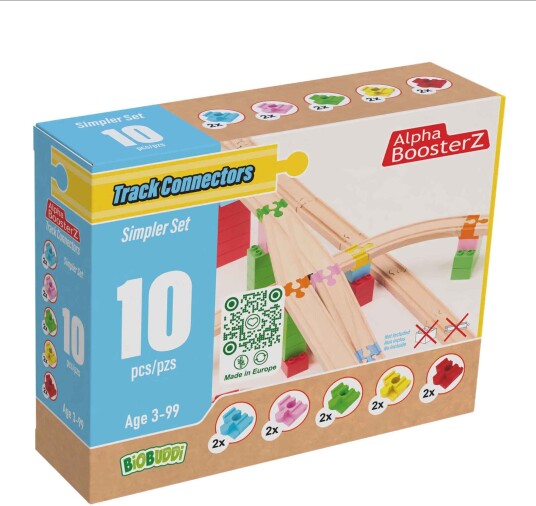 Alpha Boosterz Simpler Togbanesett 10 Deler Alpha Boosterz Simpler Togbanesett 10 Deler
