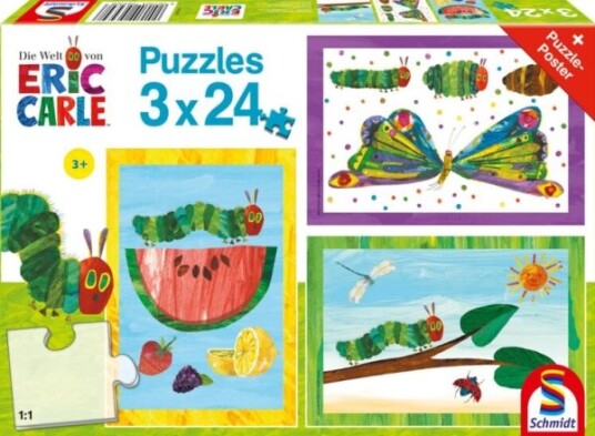 Schmidt Spiele 56430 24 Stykker Insekter 3 År