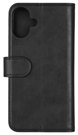 Essentials iPhone 16 Plus PU deksel Svart