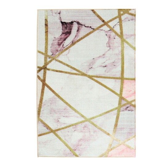 Nordstrand Home Gulvteppe - 140x200 cm - Agnes - Kortluvet teppe fra