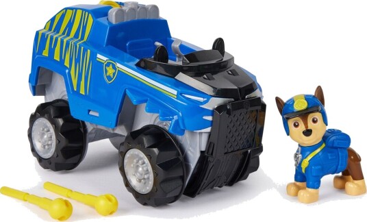 Paw Patrol Jungelkjøretøy med Chase Figur - Lekesett for Barn 3+ år Paw Patrol Jungelkjøretøy med Chase Figur - Lekesett for Barn 3+ år