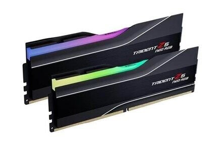 G.Skill Trident Z5 Neo RGB DDR5-6000 64GB CL28 Dual Channel 2 pcs AMD EXPO Svart med RGB