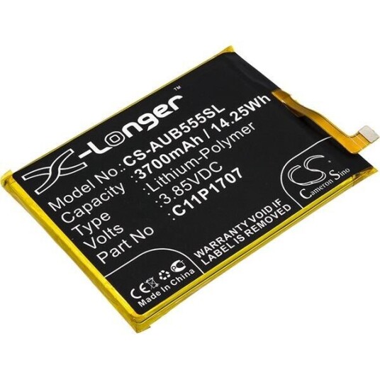 Asus ZenFone Max M1 Dual SIM batteri (3700 mAh 3.85 V, Sort)