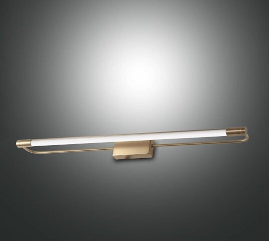 Fabas Luce LED vegglampe Rapallo messing IP44 60 cm Rapallo Messing / gull Gangområde Metall Moderne