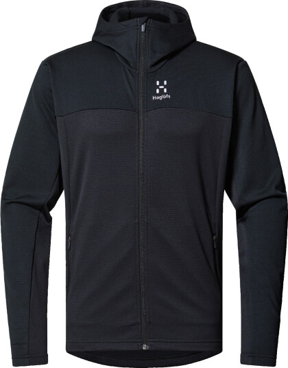 Haglöfs Men's Lark Mid Hood True Black S Haglöfs Men's Lark Mid Hood True Black S