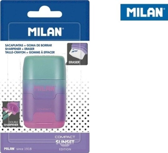 Milan Viskelær/Gummislipe Compact Sunset Milan