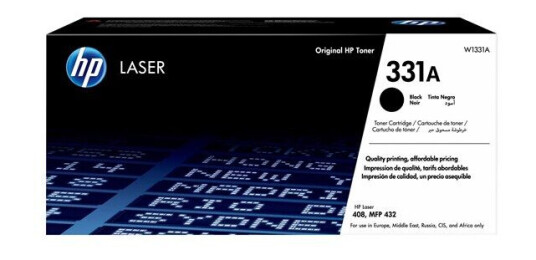 HP 331A / W1331A Black Toner - Laser toner Svart HP 331A / W1331A Black Toner - Laser toner Svart