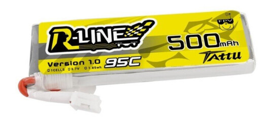 Gens 1s   500mAh - 95C - Gens Ace Tattu TinyHawk