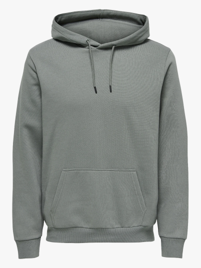 Only & Sons Ceres Hoodie Sweat Grå XXL Only & Sons Ceres Hoodie Sweat Grå XXL