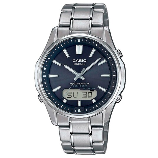 Casio Waveceptor LCW-M100TSE-1AER - Herre - 40 mm - Analog - Digitalt/Smartwatch - Safirbelagt mineralglass