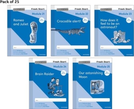 Read Write Inc. Fresh Start: 2024 Modules 21 25 Pack of 25