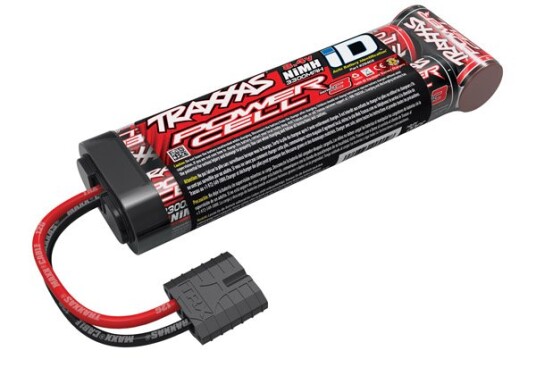 Traxxas 2940X NiMH Battery 8,4V 3300mAh Series 3 iD-connector Traxxas 2940X NiMH Battery 8,4V 3300mAh Series 3 iD-connector