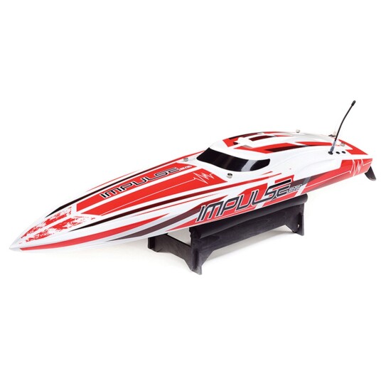 Horizon Pro Boat Impulse 32" Brushless Deep-V RTR Red