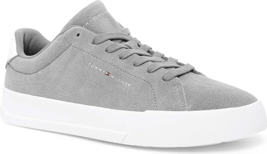 Tommy Hilfiger Th Court Core Suede   Grey   45